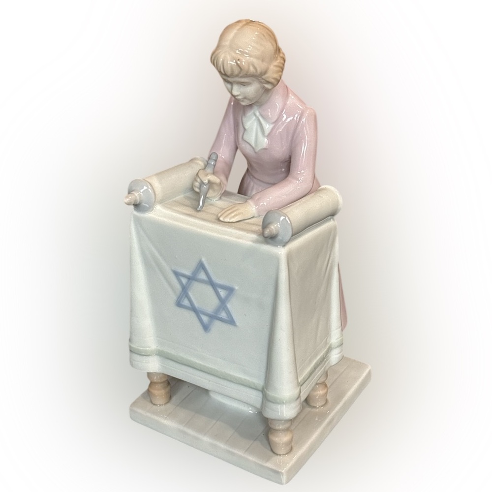 Vtg Moshe Yakov Israel Giftware Design Limited Edition Porcelain Figurine Teen - Picture 5 of 7